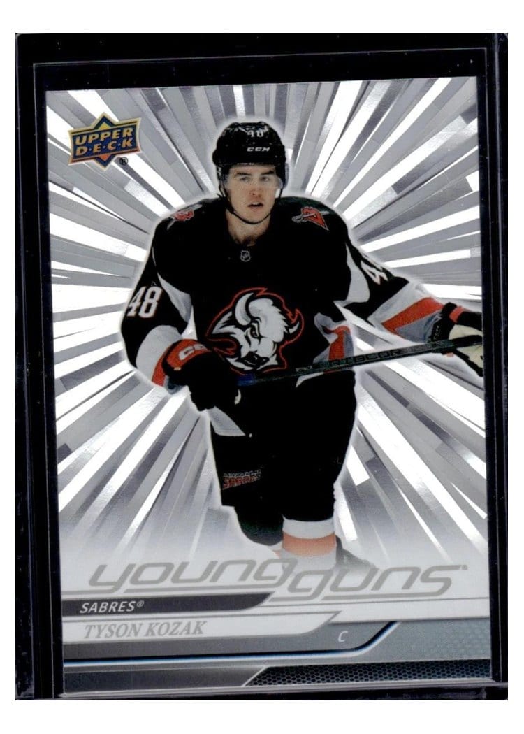 2024-25 Upper Deck Base Set Tyson Kozak #715 card
