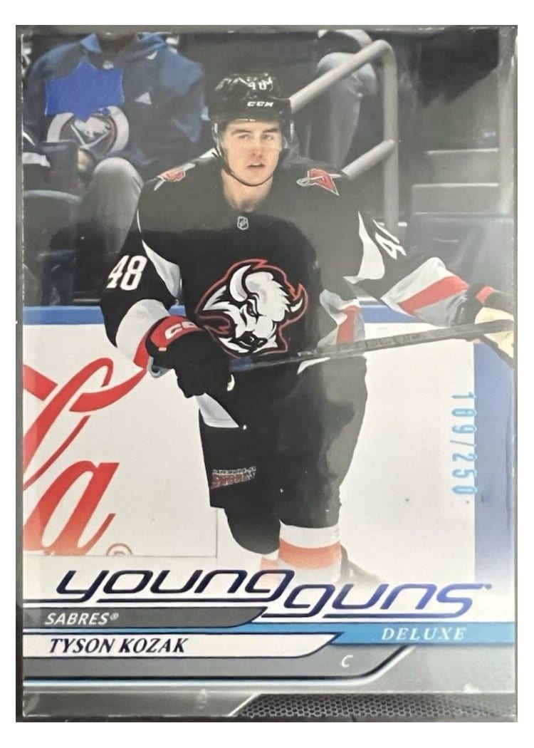 2024-25 Upper Deck Base Set Tyson Kozak #715 card