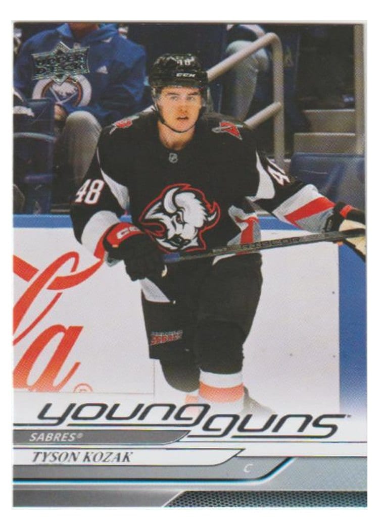 2024-25 Upper Deck Base Set Tyson Kozak #715 card