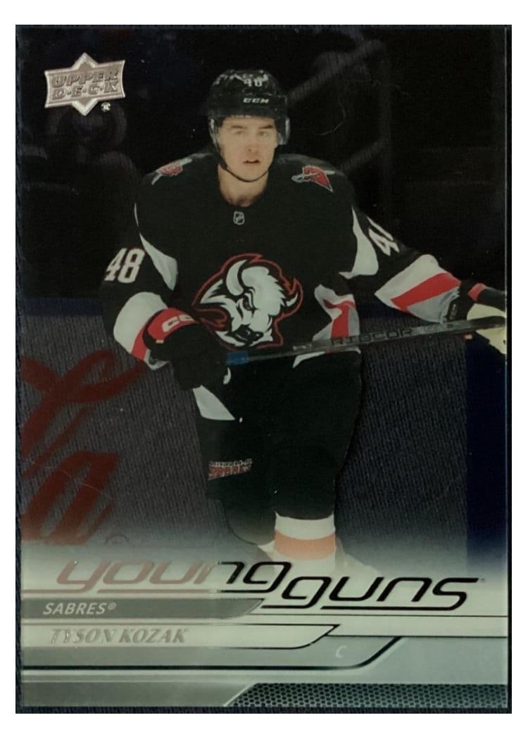 2024-25 Upper Deck Base Set Tyson Kozak #715 card