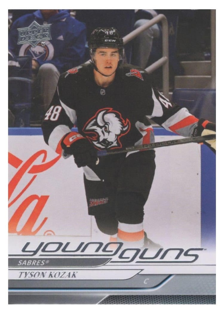 2024-25 Upper Deck Base Set Tyson Kozak #715 card