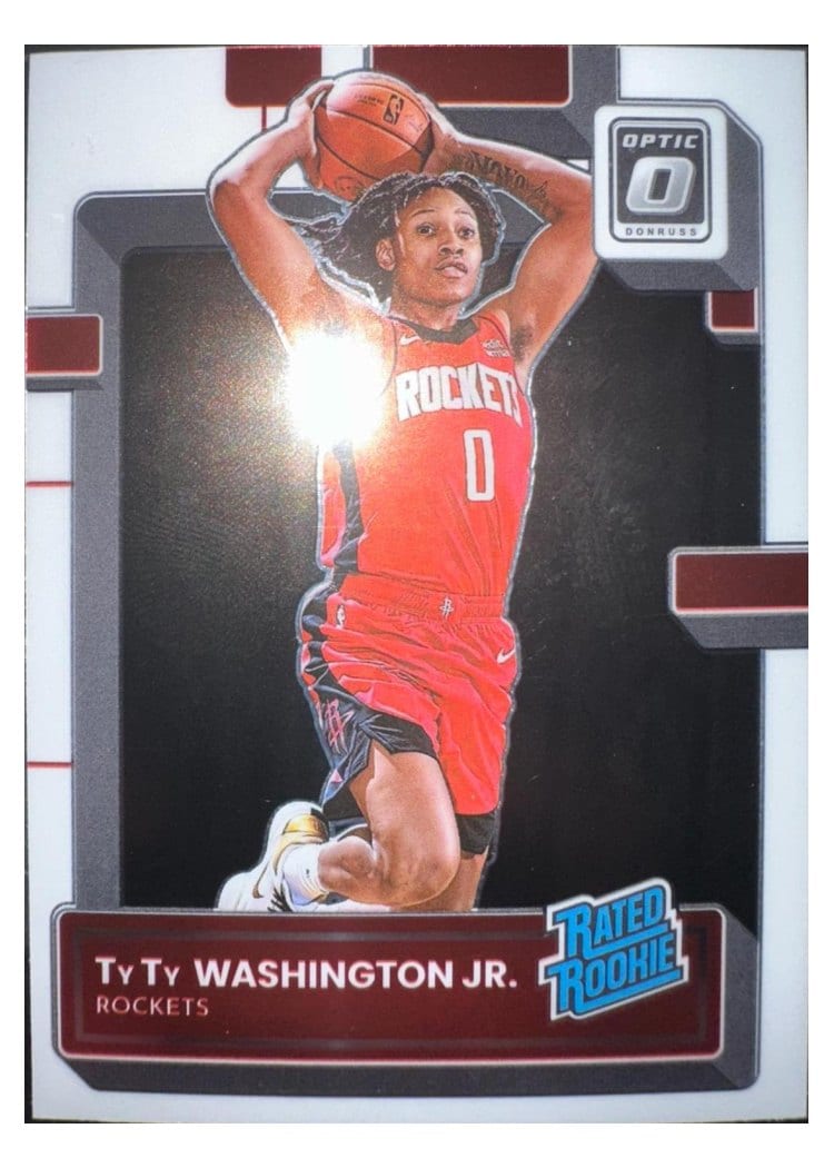 2022-23 Donruss Optic Base Set TyTy Washington Jr. #231 card
