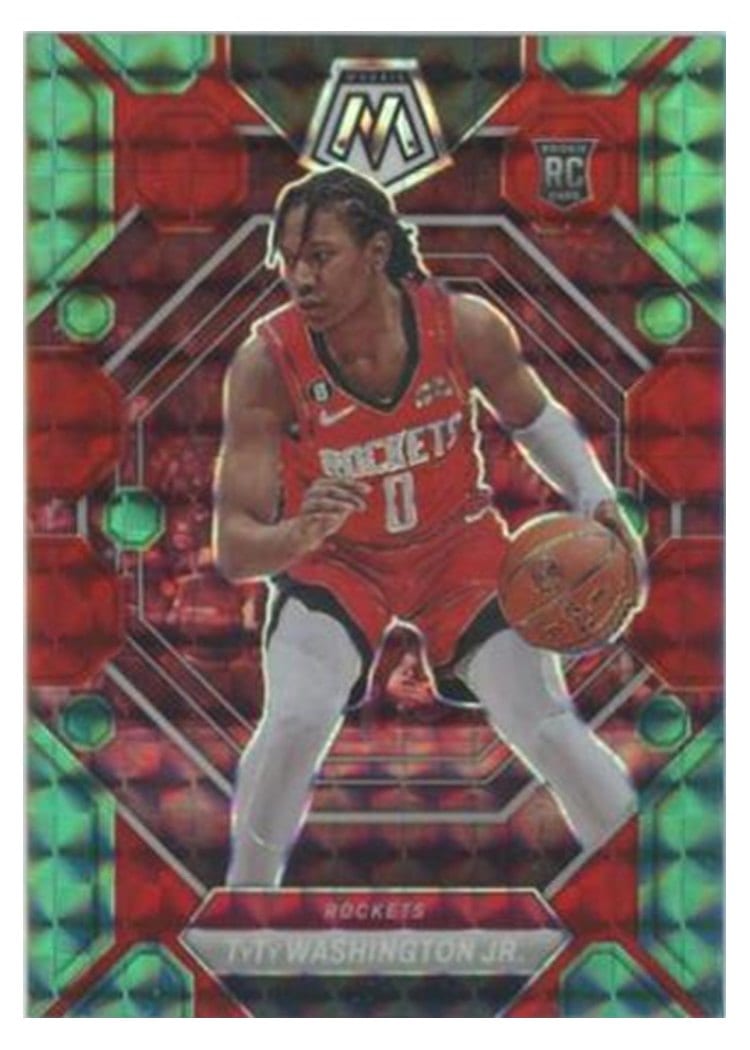 2022-23 Panini Mosaic Base Set TyTy Washington Jr #205 card