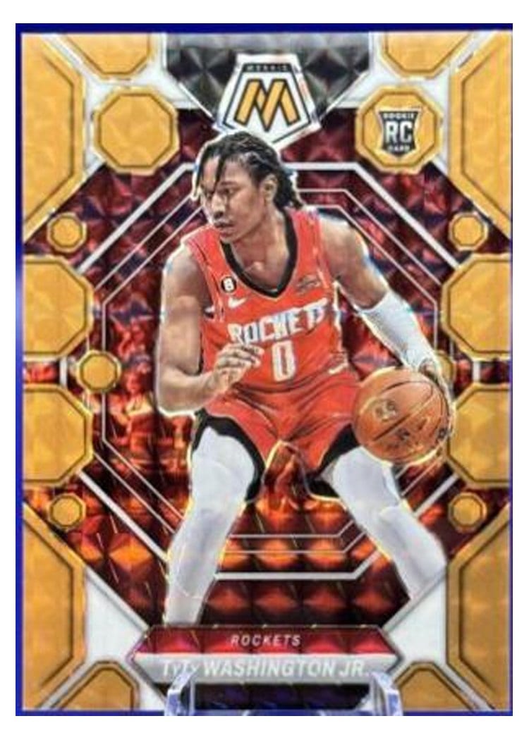 2022-23 Panini Mosaic Base Set TyTy Washington Jr #205 card