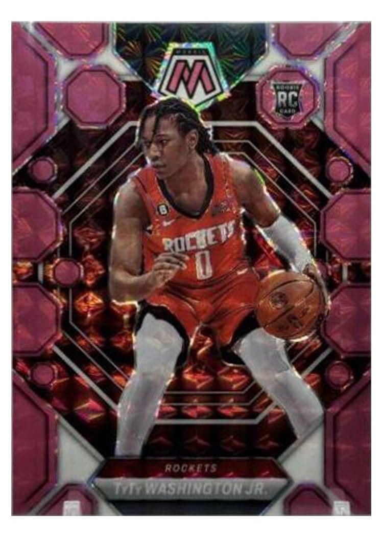 2022-23 Panini Mosaic Base Set TyTy Washington Jr #205 card