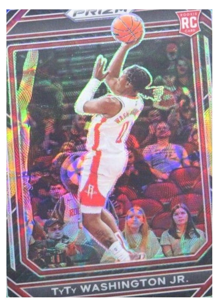 2022-23 Panini Prizm Base Set TyTy Washington Jr. #243 card