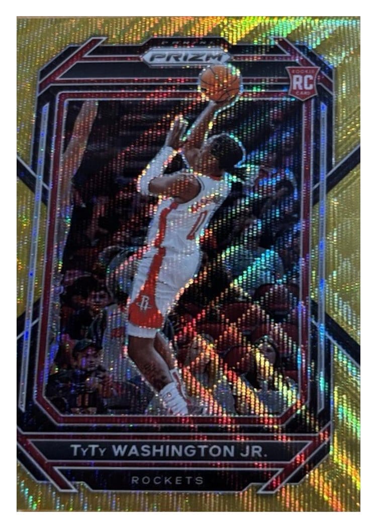 2022-23 Panini Prizm Base Set TyTy Washington Jr. #243 card