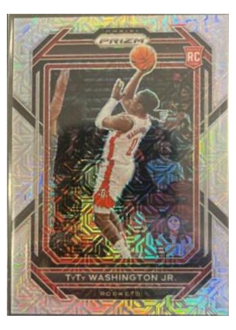 2022-23 Panini Prizm Base Set TyTy Washington Jr. #243 card