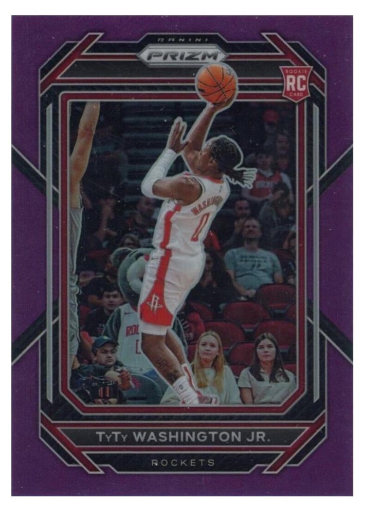 2022-23 Panini Prizm Base Set TyTy Washington Jr. #243 card