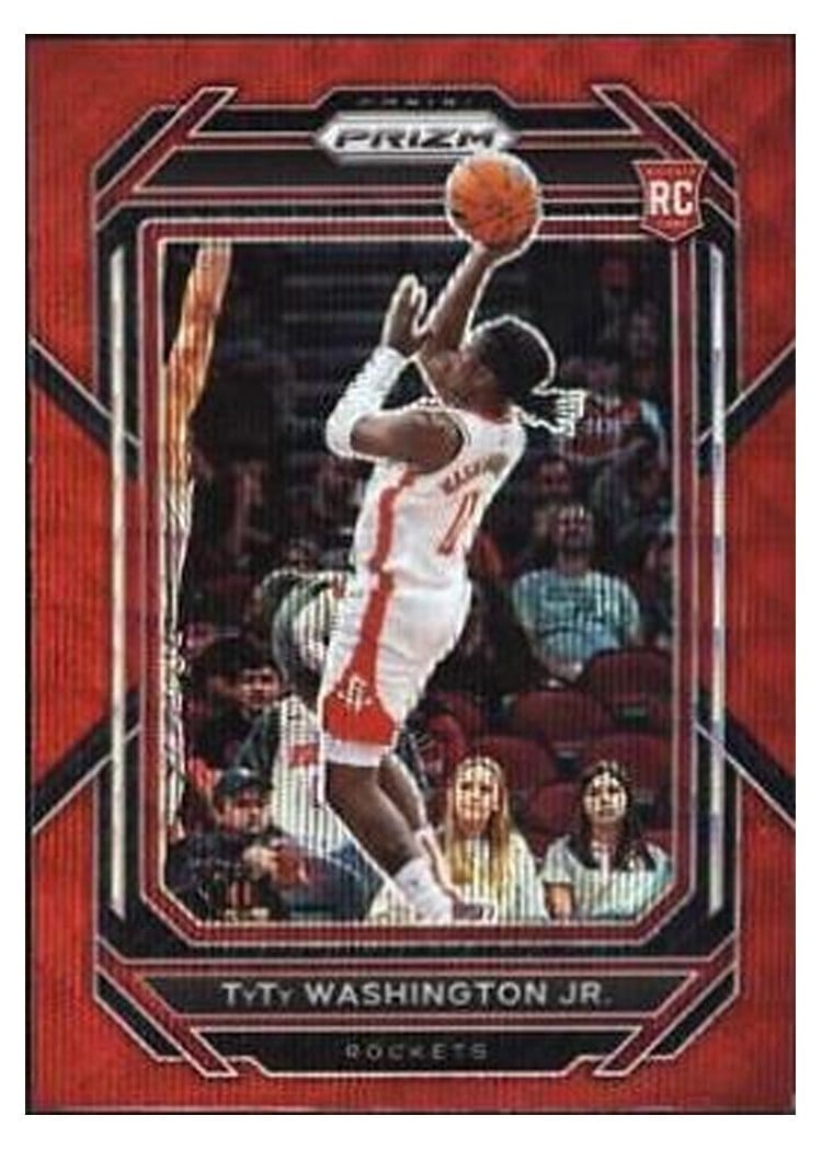 2022-23 Panini Prizm Base Set TyTy Washington Jr. #243 card