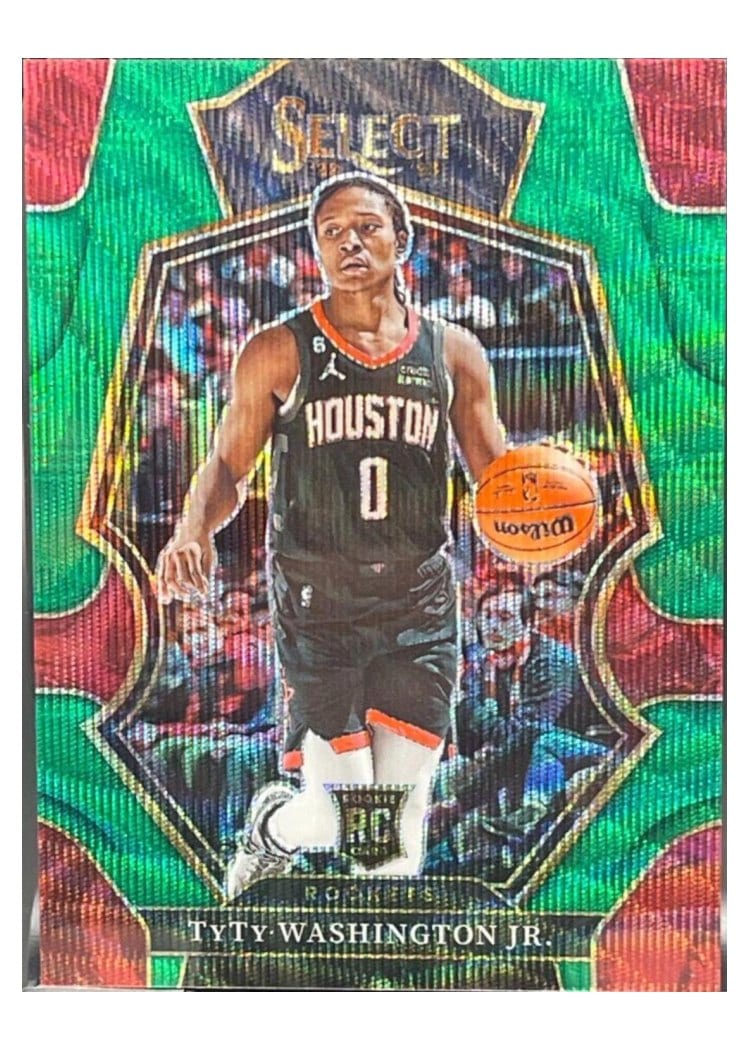 2022-23 Panini Select Base Set TyTy Washington Jr. #168 card