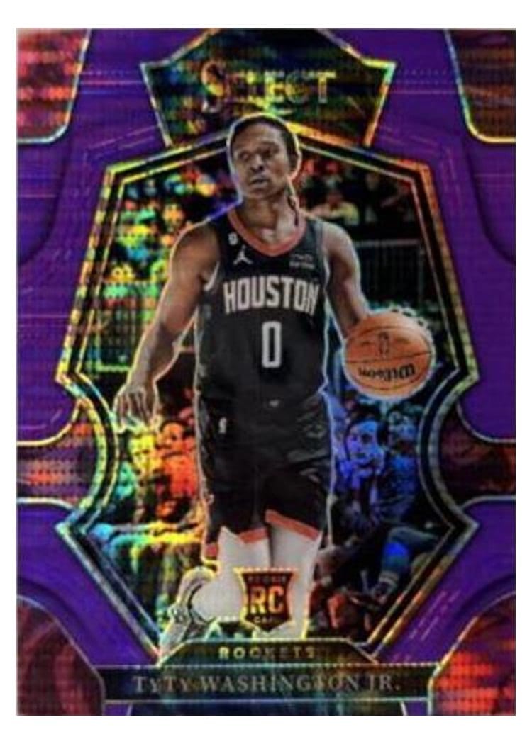 2022-23 Panini Select Base Set TyTy Washington Jr. #168 card