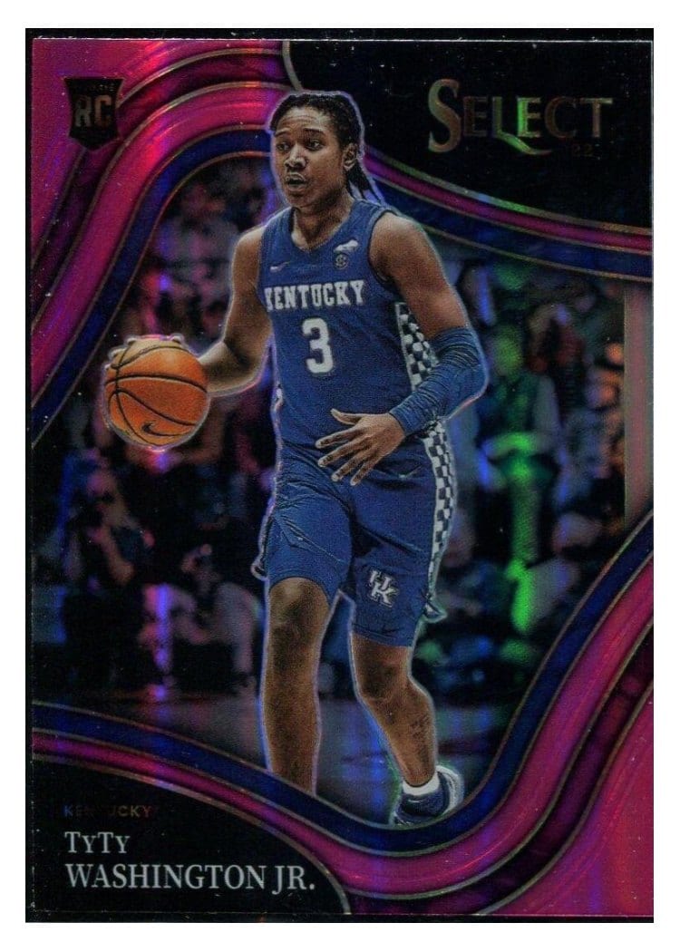 2022-23 Panini Select Base Set TyTy Washington Jr. #168 card