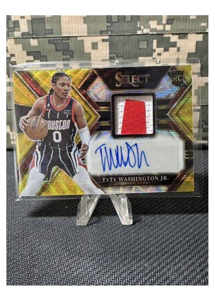 2022-23 Panini Select Base Set TyTy Washington Jr. #269 card