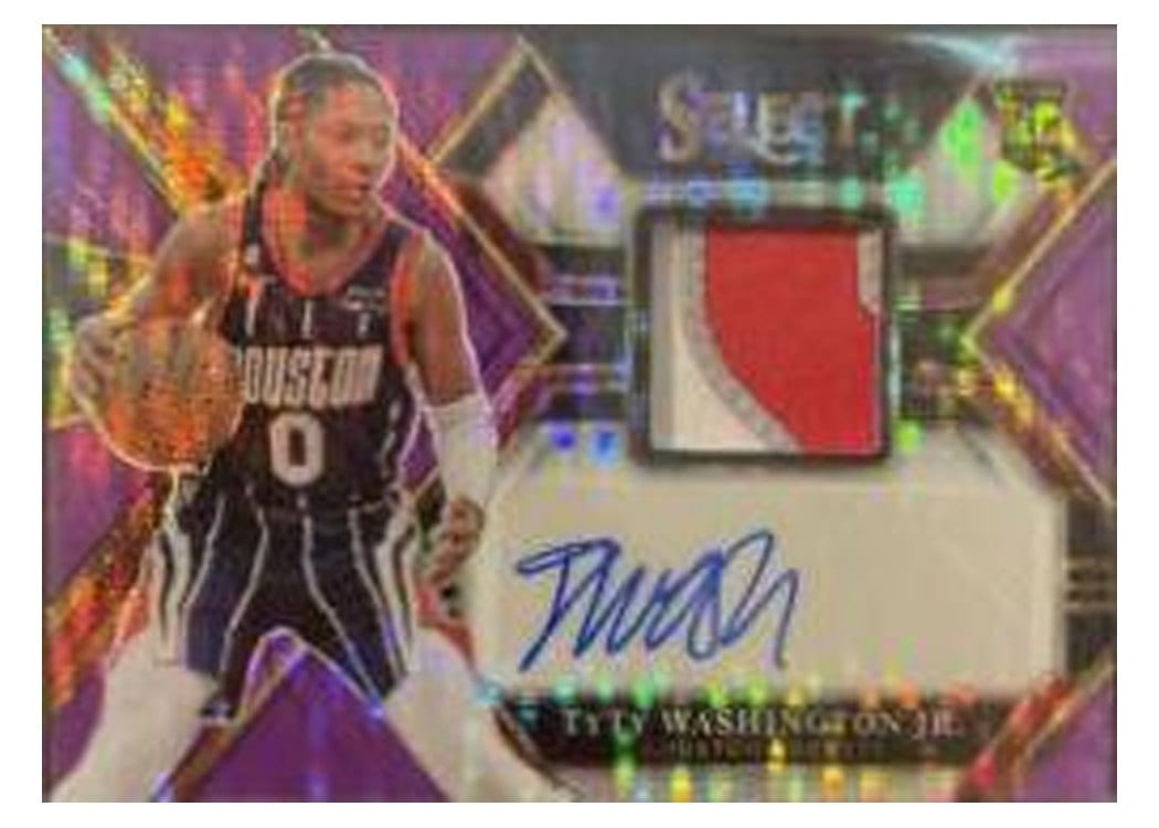 2022-23 Panini Select Base Set TyTy Washington Jr. #269 card