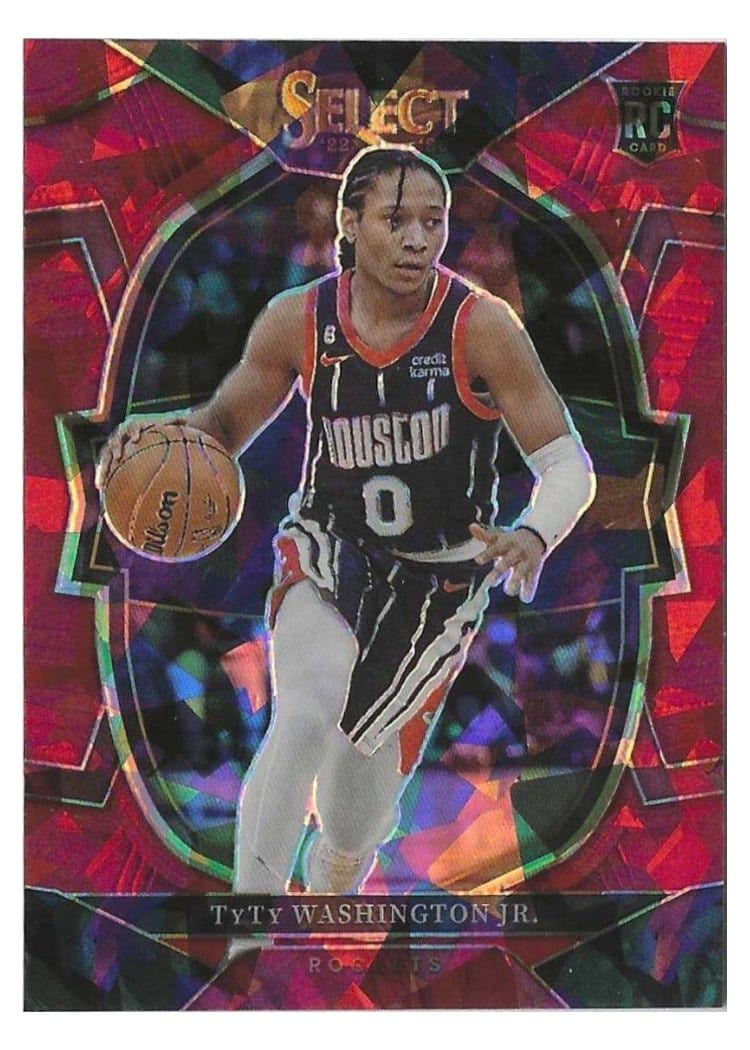2022-23 Panini Select Base Set TyTy Washington Jr. #70 card