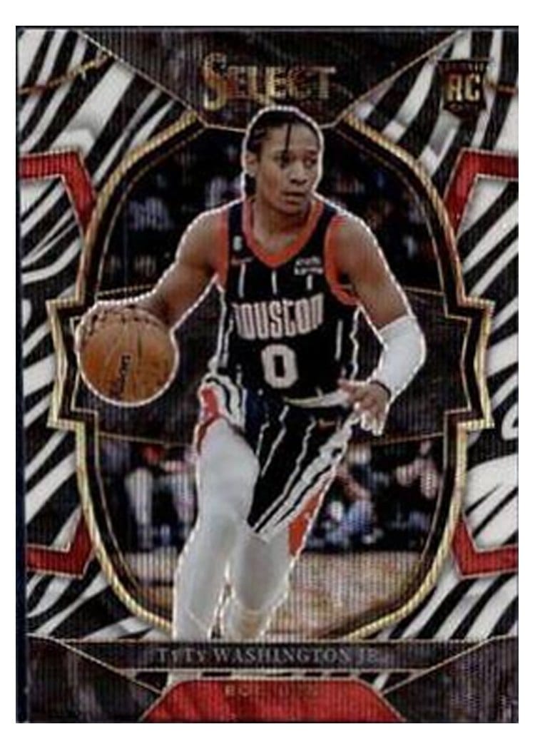2022-23 Panini Select Base Set TyTy Washington Jr. #70 card