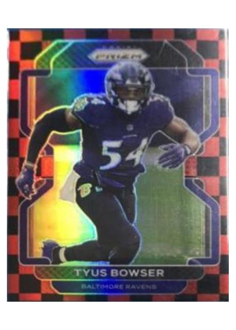 2021 Panini Prizm Base Set Tyus Bowser #286 card