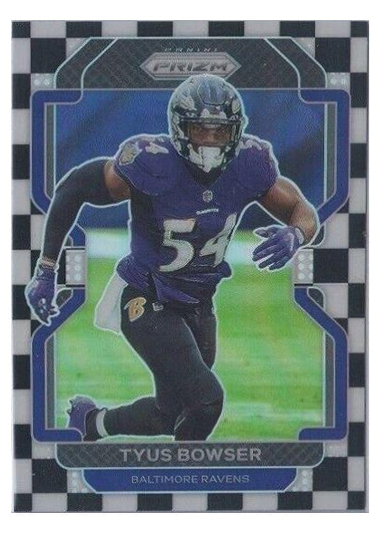 2021 Panini Prizm Base Set Tyus Bowser #286 card