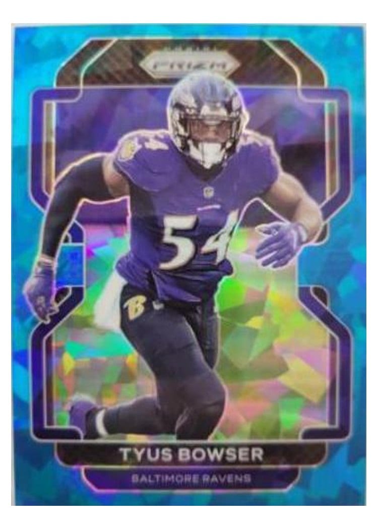 2021 Panini Prizm Base Set Tyus Bowser #286 card