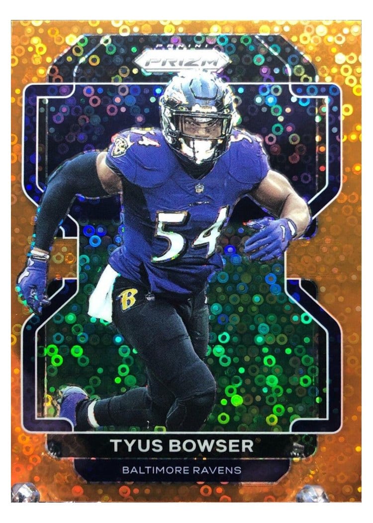2021 Panini Prizm Base Set Tyus Bowser #286 card