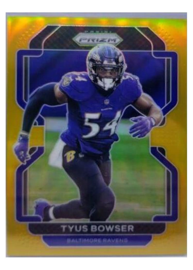 2021 Panini Prizm Base Set Tyus Bowser #286 card