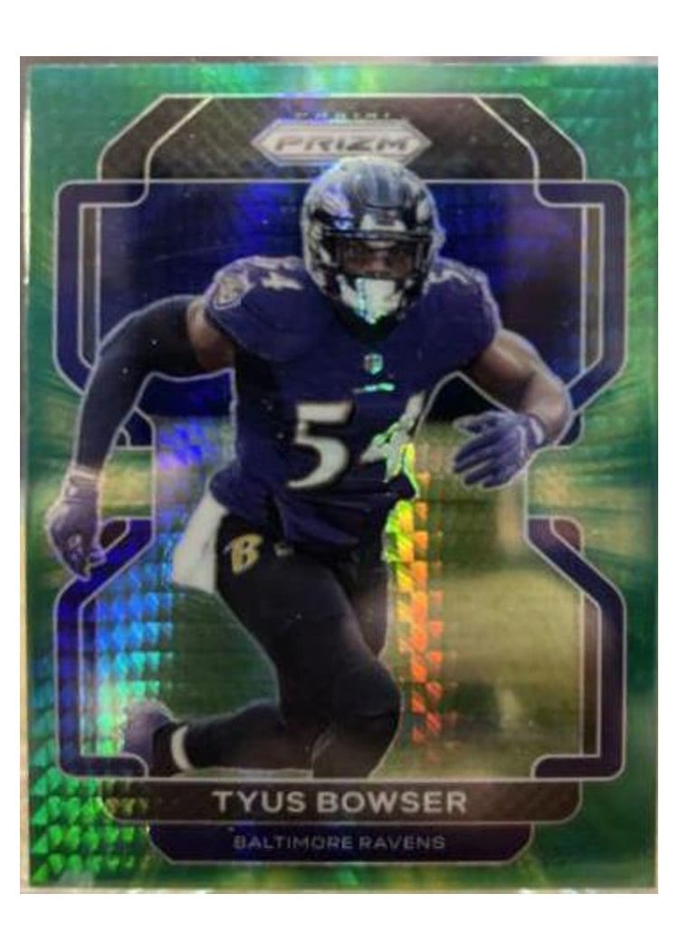 2021 Panini Prizm Base Set Tyus Bowser #286 card