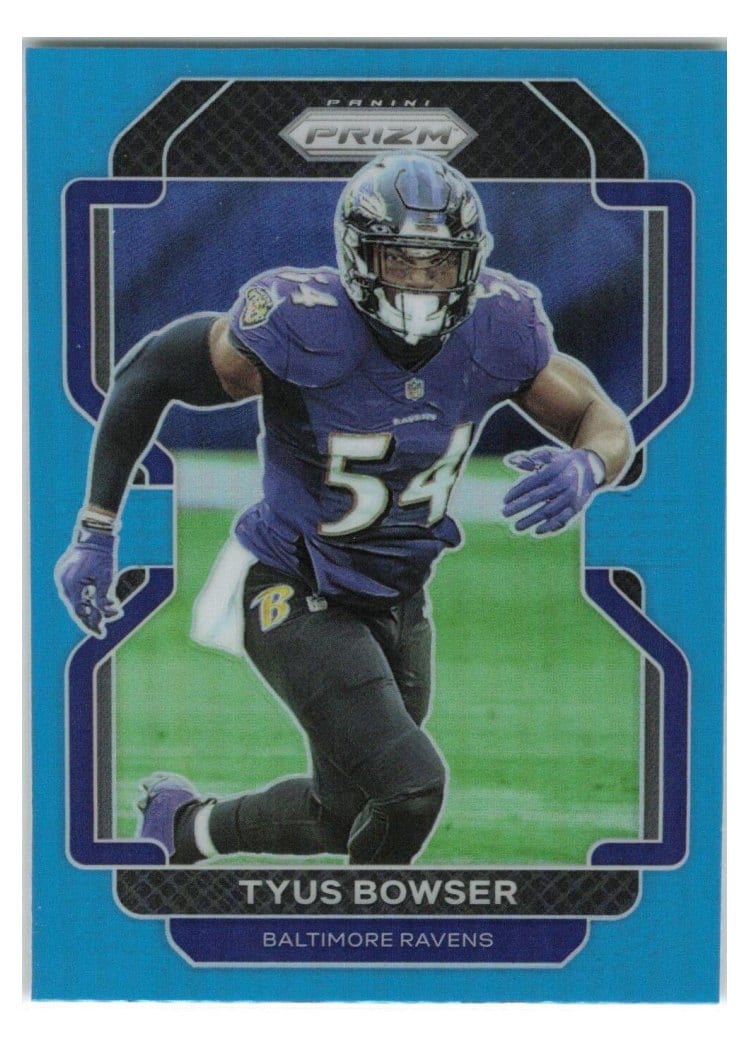 2021 Panini Prizm Base Set Tyus Bowser #286 card