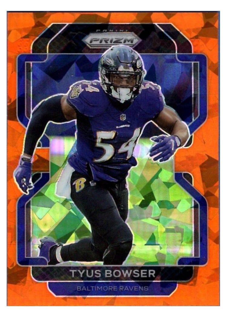 2021 Panini Prizm Base Set Tyus Bowser #286 card