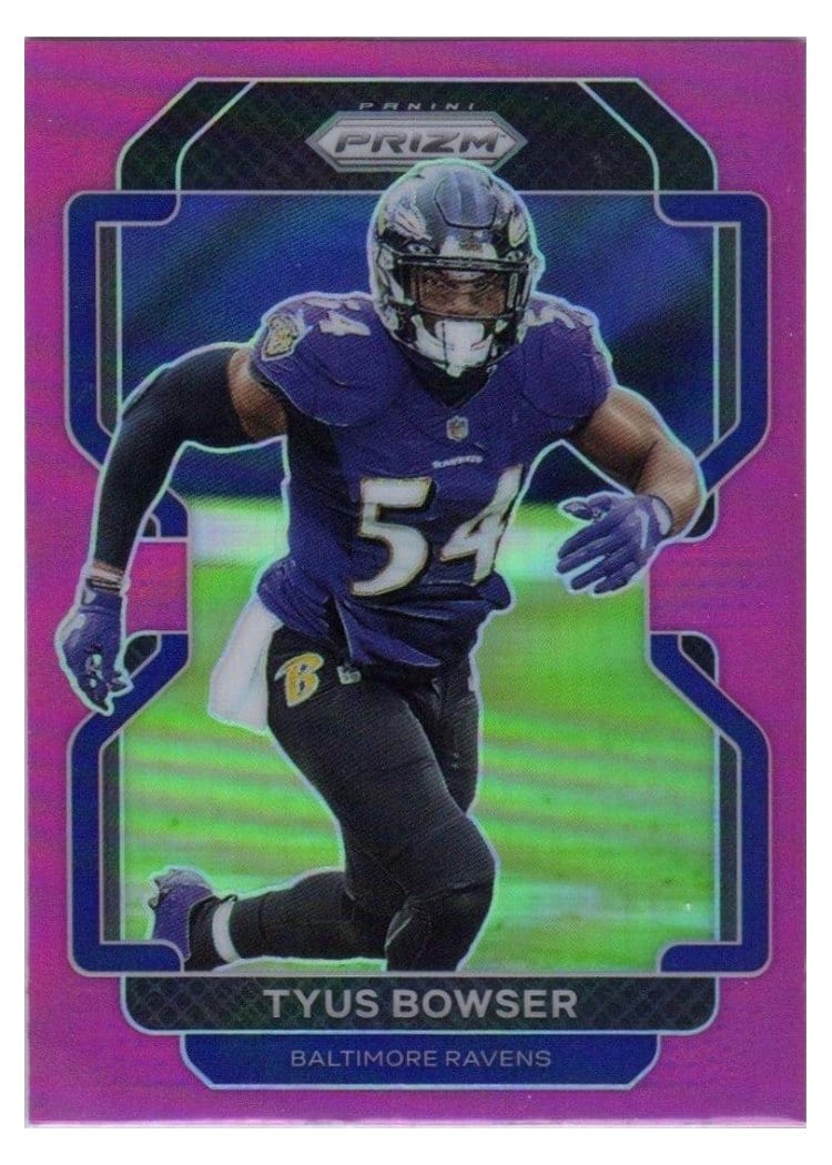 2021 Panini Prizm Base Set Tyus Bowser #286 card