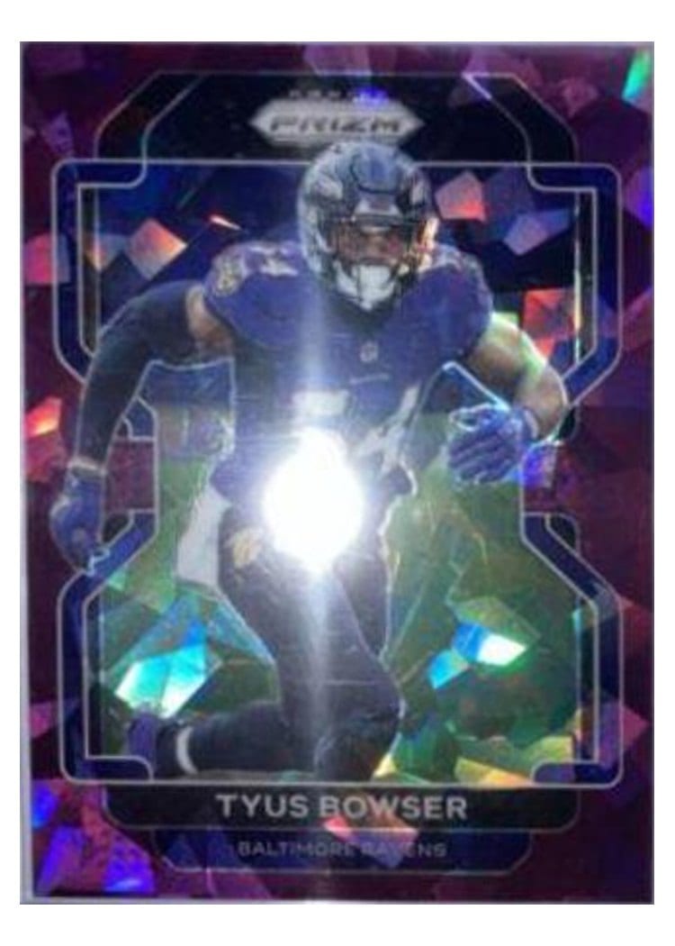 2021 Panini Prizm Base Set Tyus Bowser #286 card