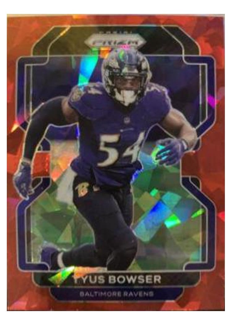 2021 Panini Prizm Base Set Tyus Bowser #286 card