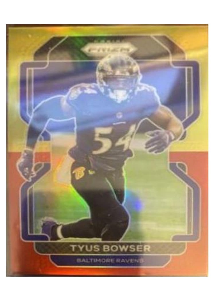 2021 Panini Prizm Base Set Tyus Bowser #286 card