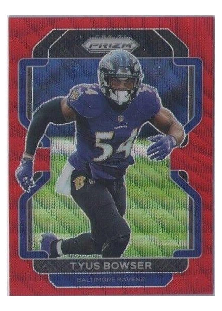 2021 Panini Prizm Base Set Tyus Bowser #286 card
