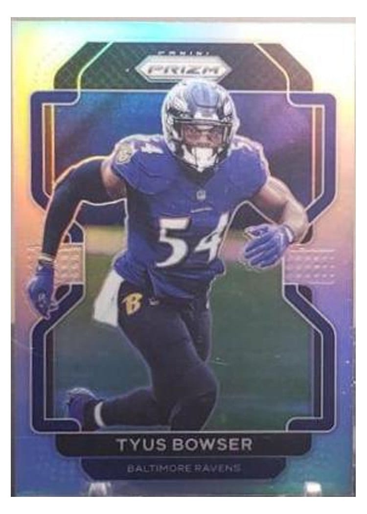 2021 Panini Prizm Base Set Tyus Bowser #286 card