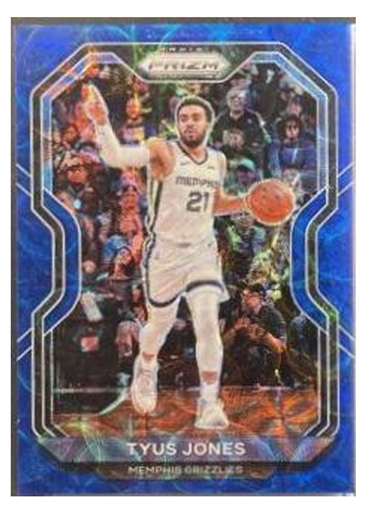 2020-21 Panini Prizm Base Set Tyus Jones #21 card
