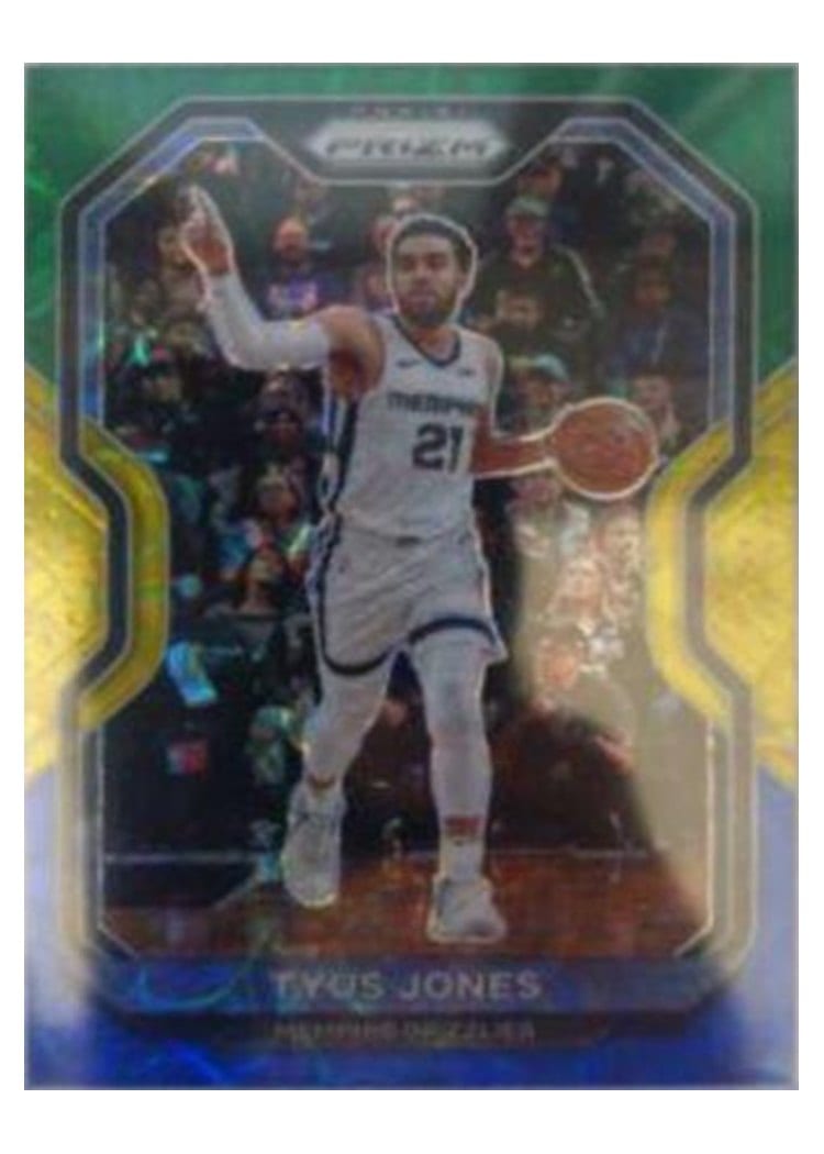 2020-21 Panini Prizm Base Set Tyus Jones #21 card