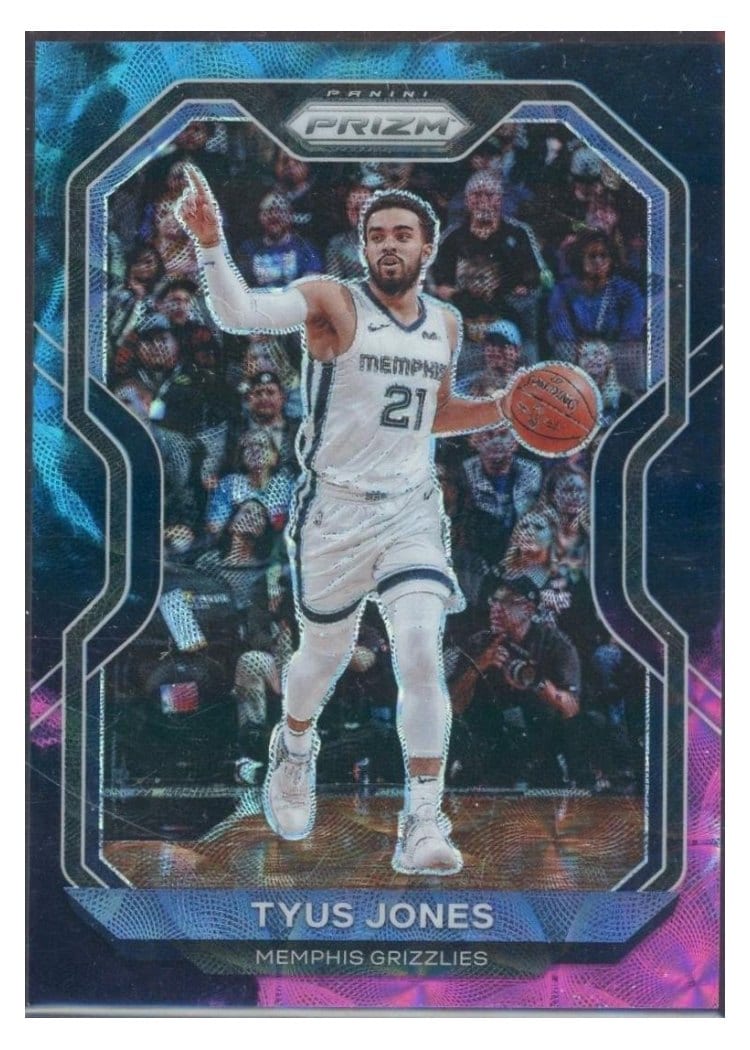 2020-21 Panini Prizm Base Set Tyus Jones #21 card