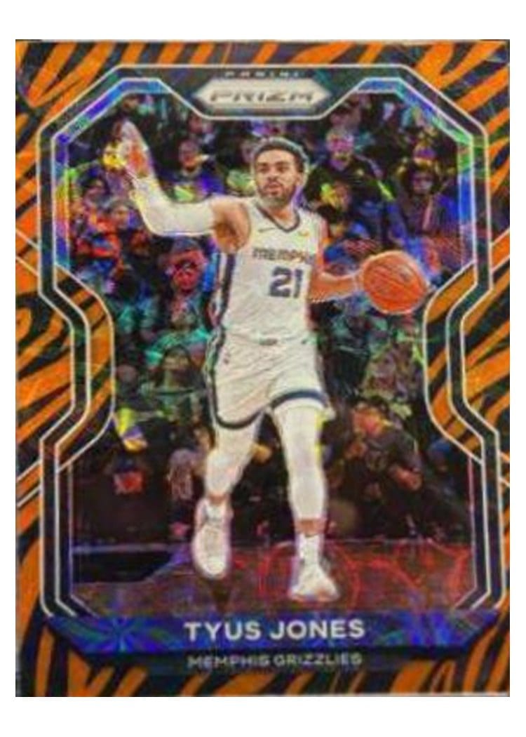 2020-21 Panini Prizm Base Set Tyus Jones #21 card