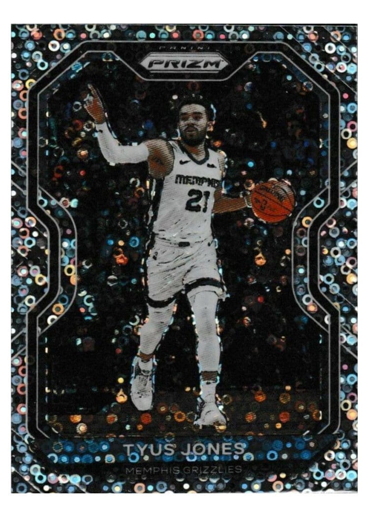2020-21 Panini Prizm Base Set Tyus Jones #21 card