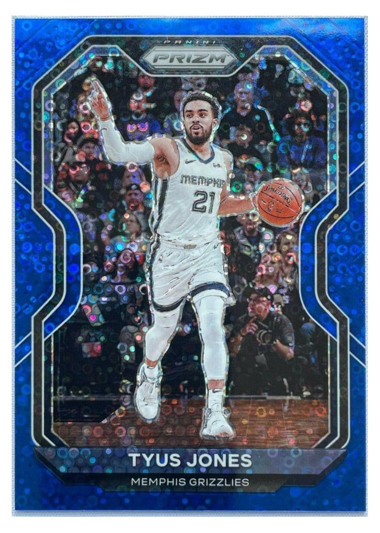 2020-21 Panini Prizm Base Set Tyus Jones #21 card