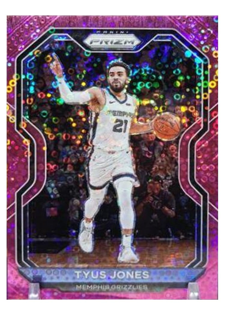 2020-21 Panini Prizm Base Set Tyus Jones #21 card