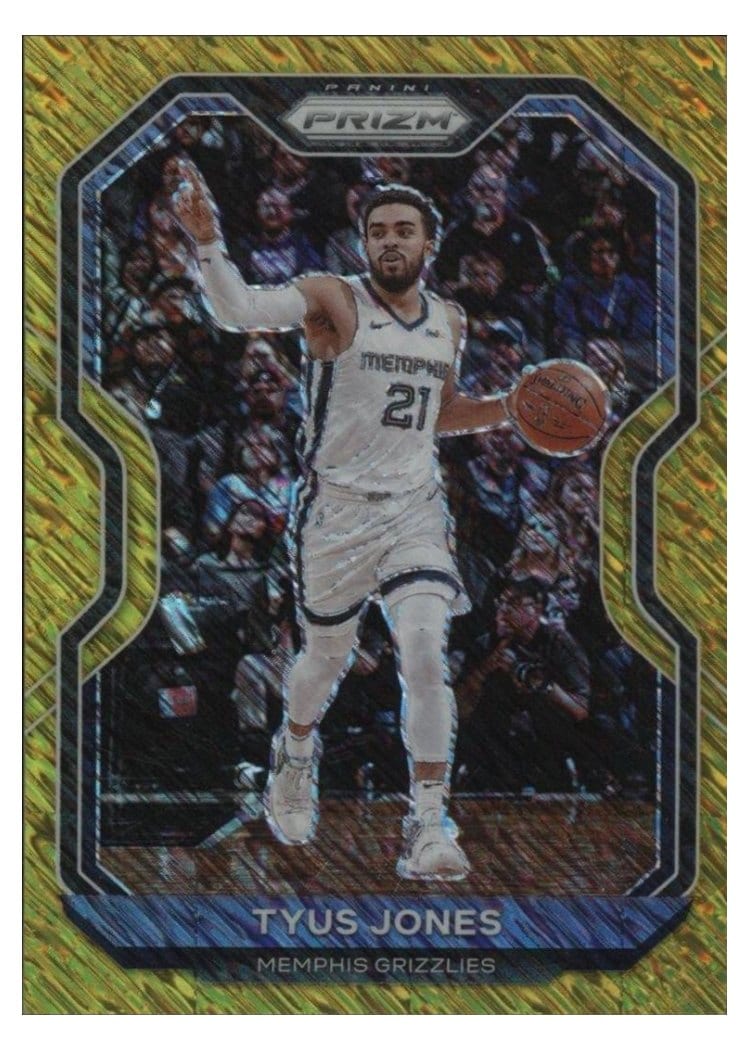2020-21 Panini Prizm Base Set Tyus Jones #21 card
