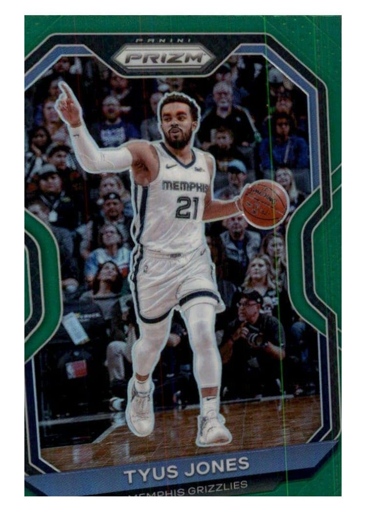2020-21 Panini Prizm Base Set Tyus Jones #21 card
