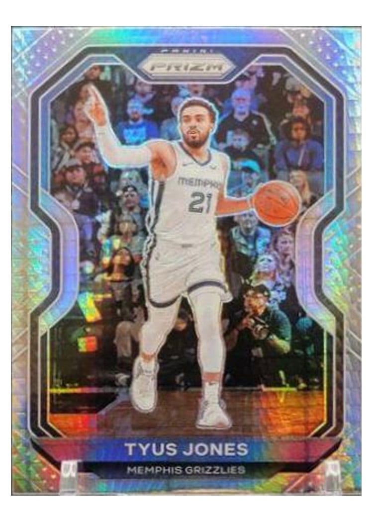 2020-21 Panini Prizm Base Set Tyus Jones #21 card