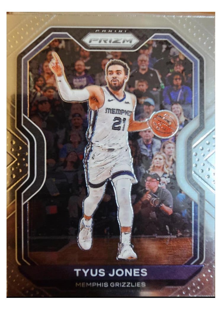 2020-21 Panini Prizm Base Set Tyus Jones #21 card