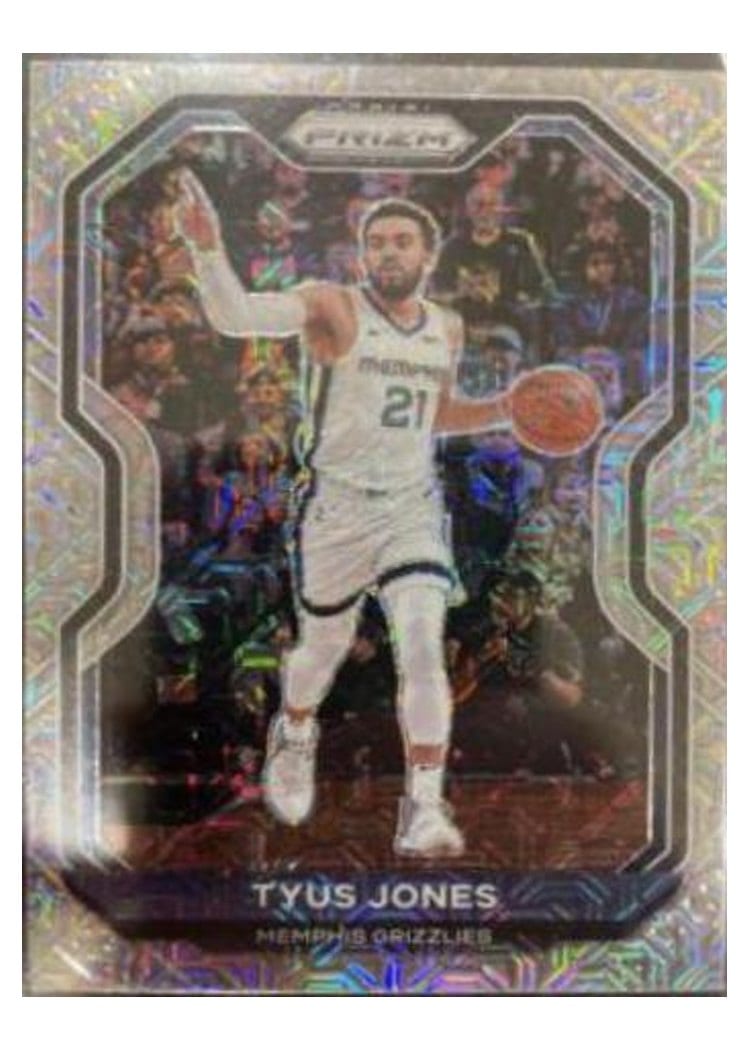 2020-21 Panini Prizm Base Set Tyus Jones #21 card