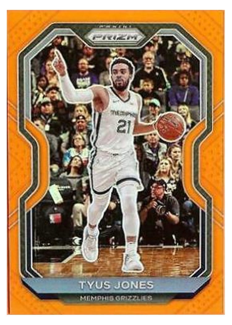 2020-21 Panini Prizm Base Set Tyus Jones #21 card