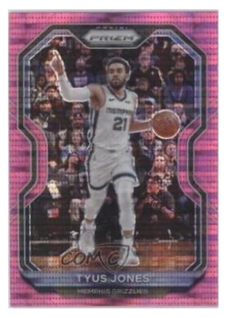 2020-21 Panini Prizm Base Set Tyus Jones #21 card