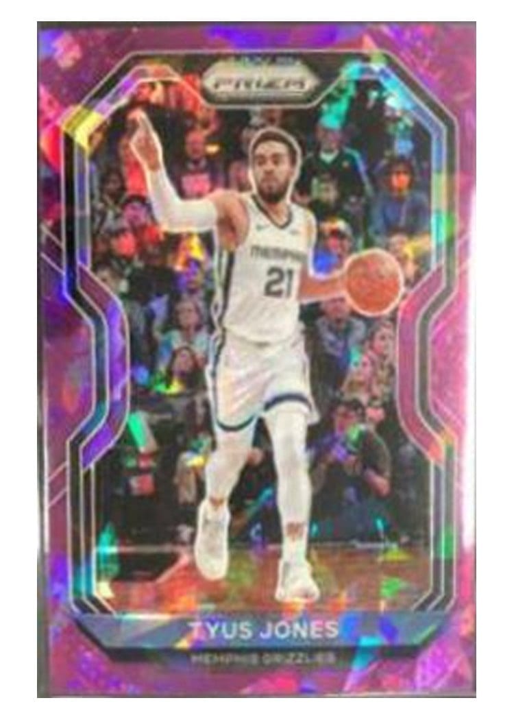 2020-21 Panini Prizm Base Set Tyus Jones #21 card